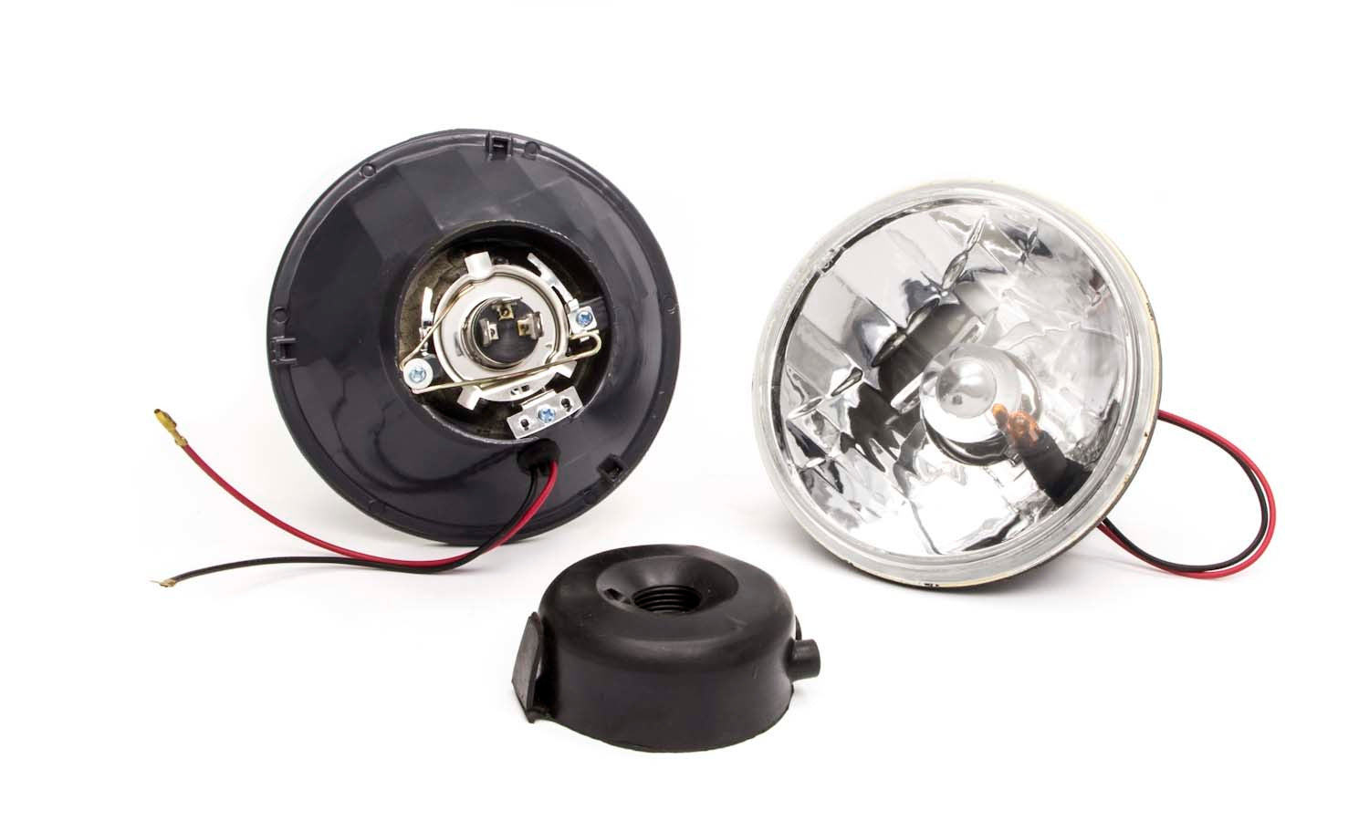 Racing Power Company R7400 5.75in Headlight w/H4 Bulb and Turn Signal Racing Power Company R7400
