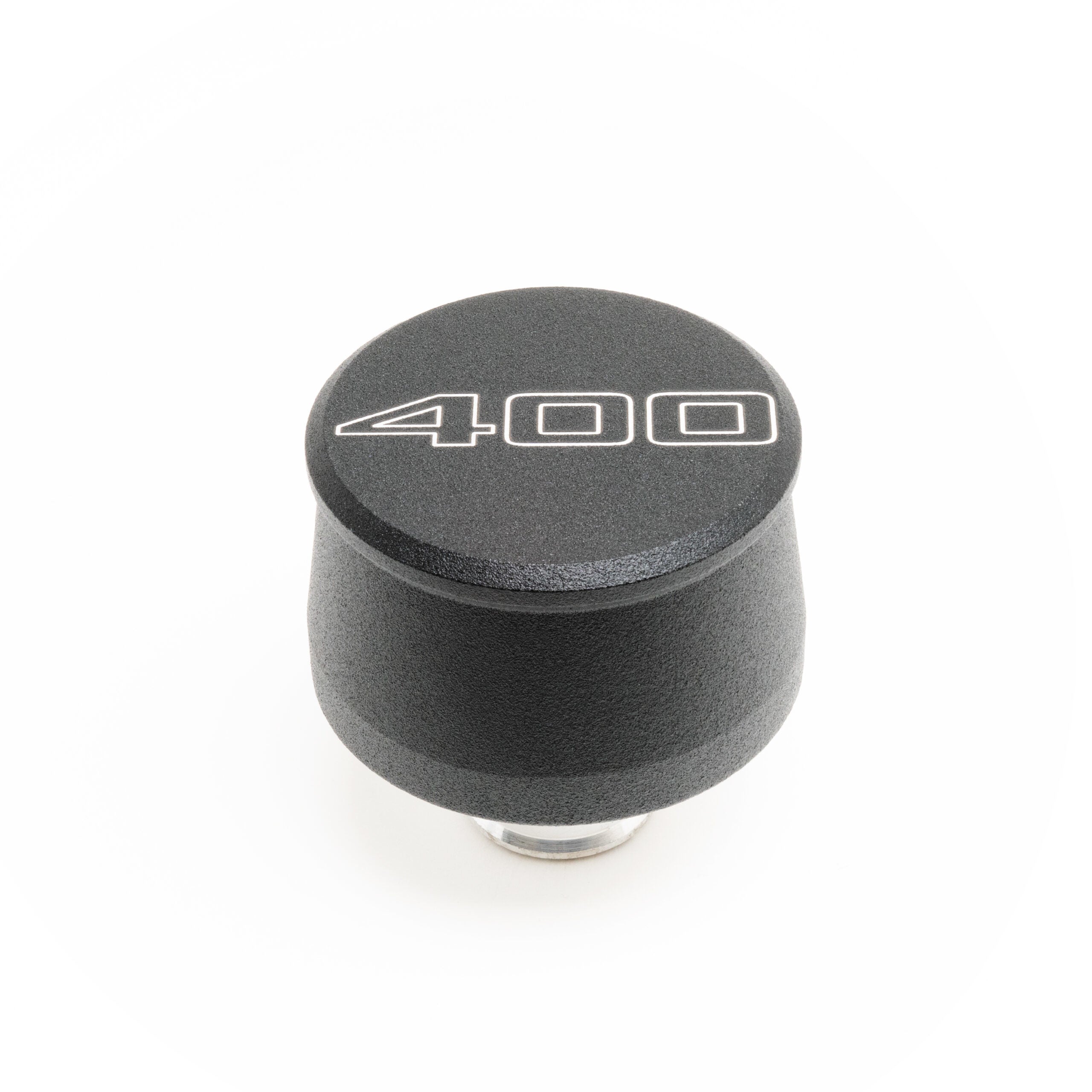 Racing Power Company R8211 Valve Cover Breather 400 Logo Black Each Racing Power Company R8211