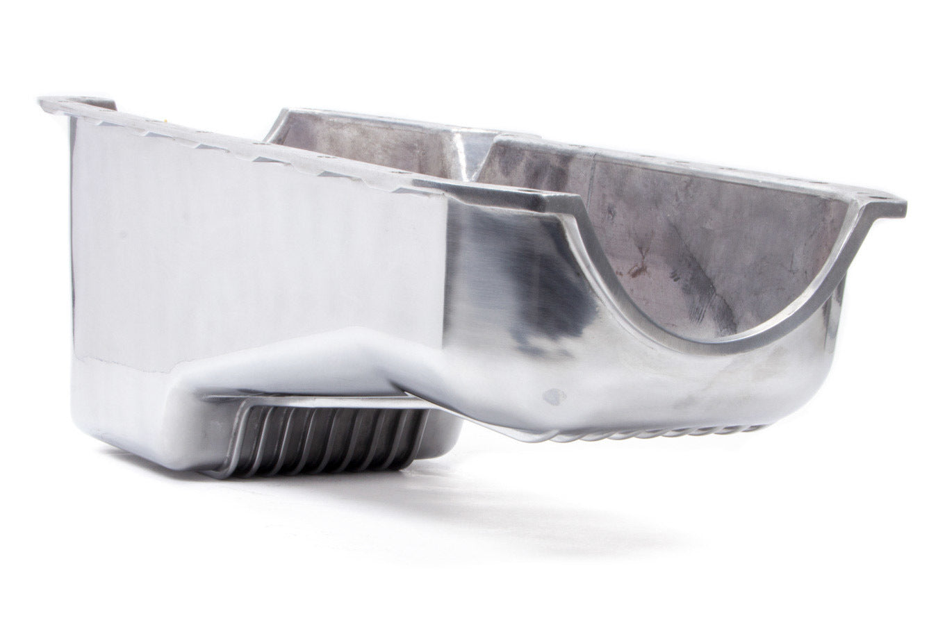 Racing Power Company R8442 55-79 SBC Alum Stock Oil Pan Polished Racing Power Company R8442