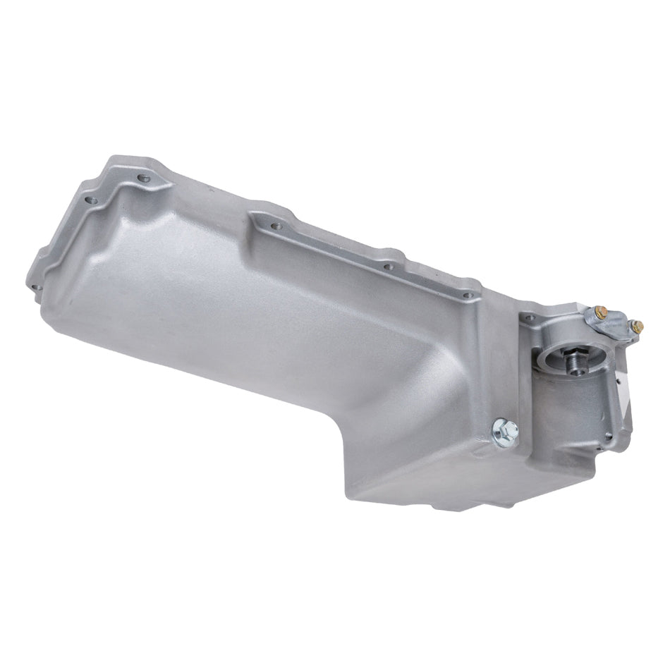 Racing Power Company R8460 GM LS Engine Aluminum Oil Pan 5.5 Qt. Satin Racing Power Company R8460