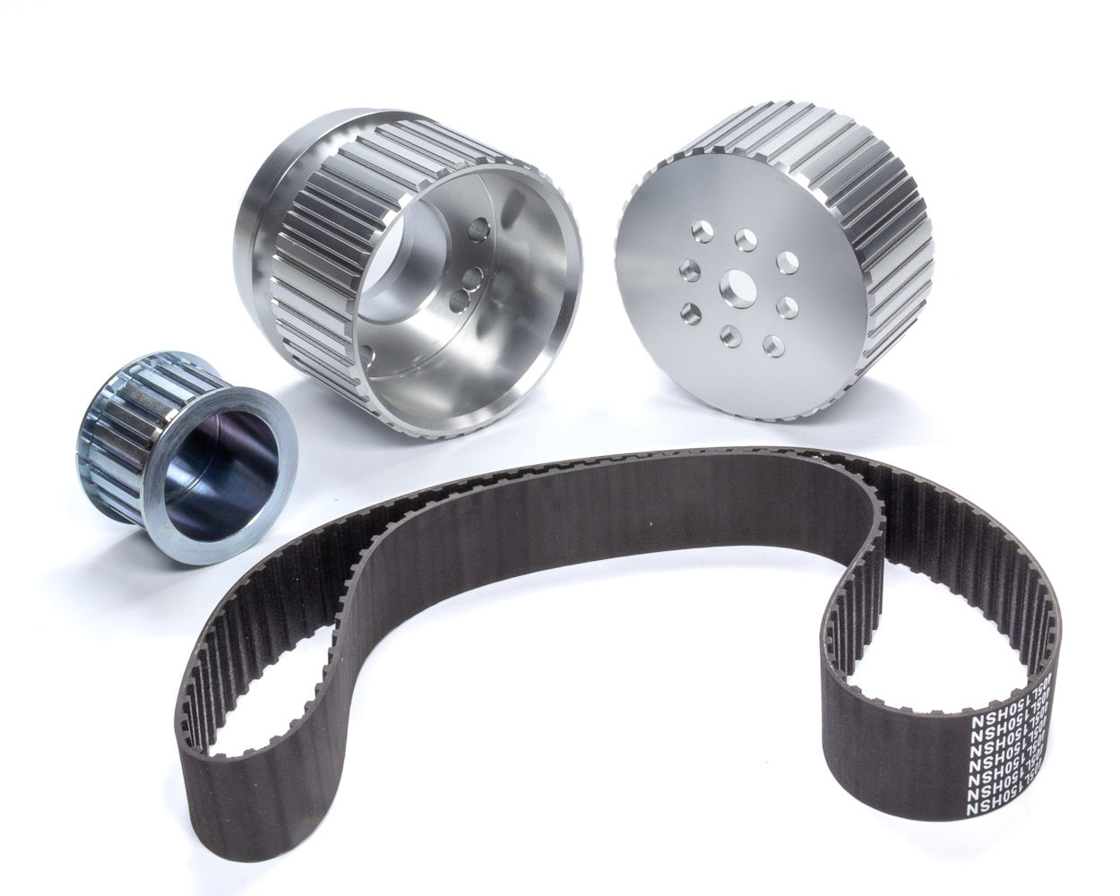 Racing Power Company R8711 Small Block Chevy Gilmer Drive Pulley Kit LWP Racing Power Company R8711