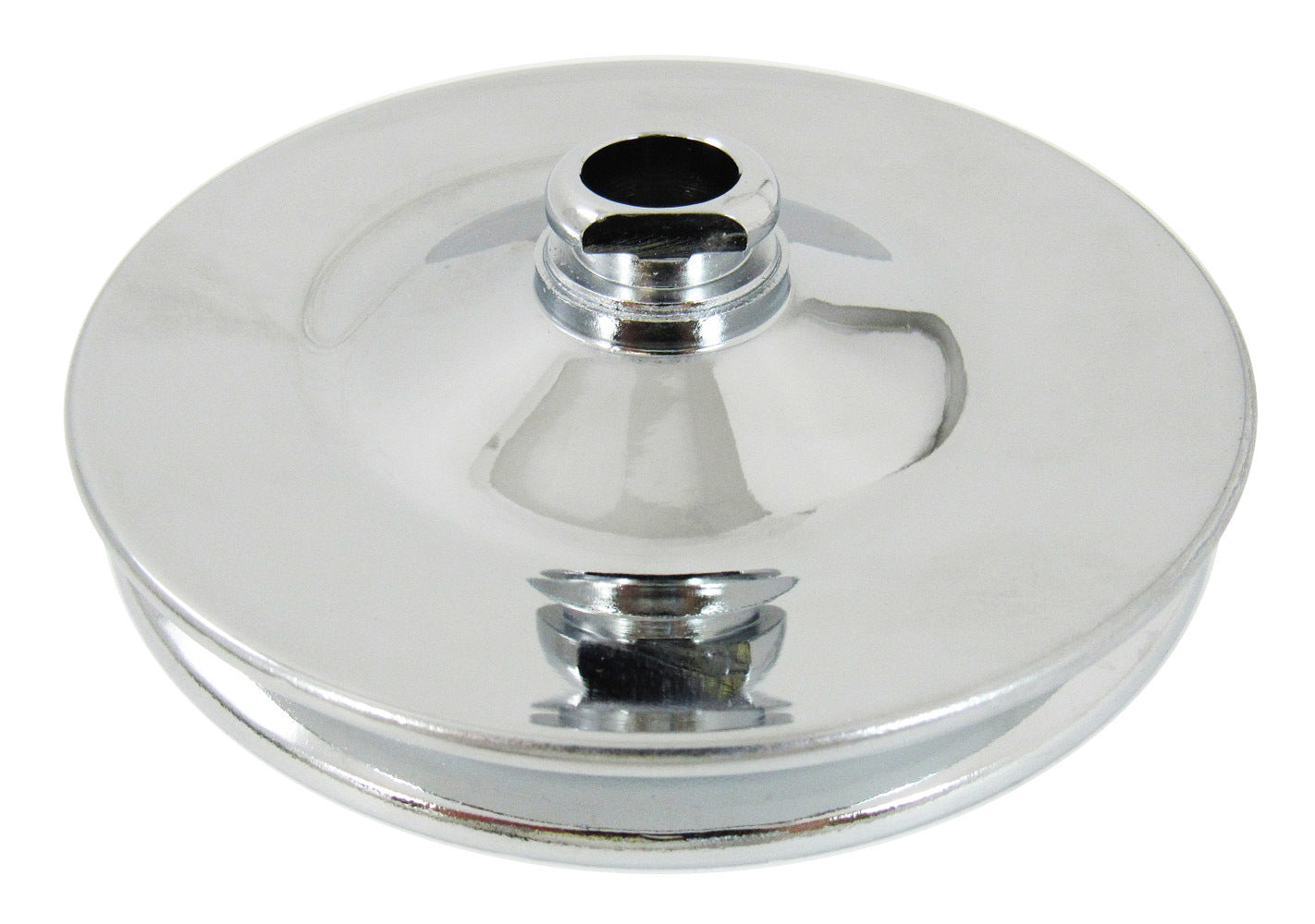 Racing Power Company R8941 Power Steering Pulley GM Chrome Racing Power Company R8941