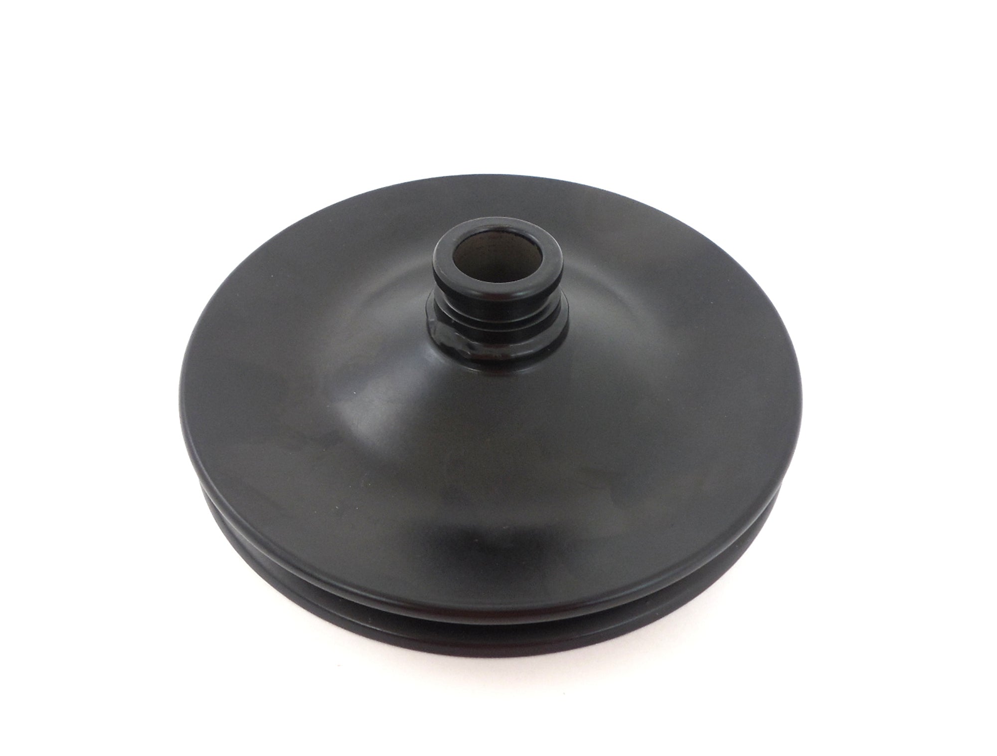 Racing Power Company R8941BK GM Power Steering Pulley Single Groove Black Racing Power Company R8941BK