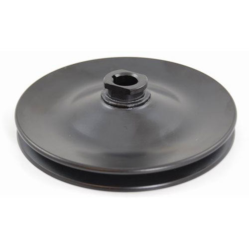 Racing Power Company R8948B GM Power Steering Pulley Black Single Grooved Racing Power Company R8948B