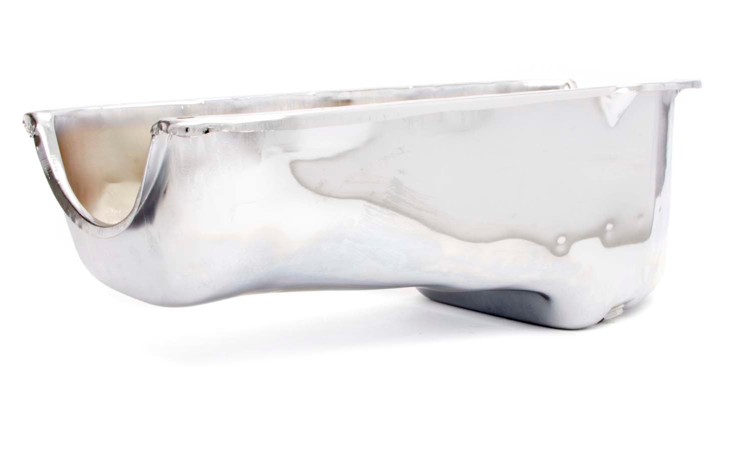 Racing Power Company R9005 55-79 SBC Steel Stock Oil Pan Chrome Racing Power Company R9005