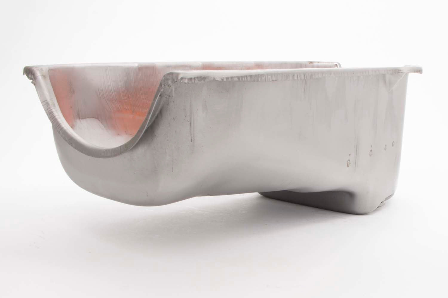Racing Power Company R9005RAW 55-79 SBC Steel Stock Oil Pan Unplated Racing Power Company R9005RAW