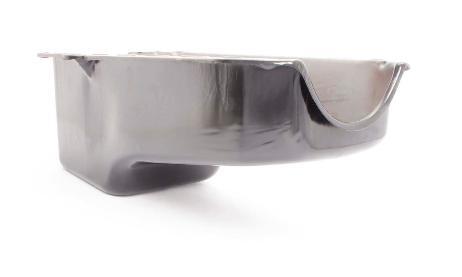 Racing Power Company R9092P 80-85 SBC Steel Stock Oil Pan Black Racing Power Company R9092P