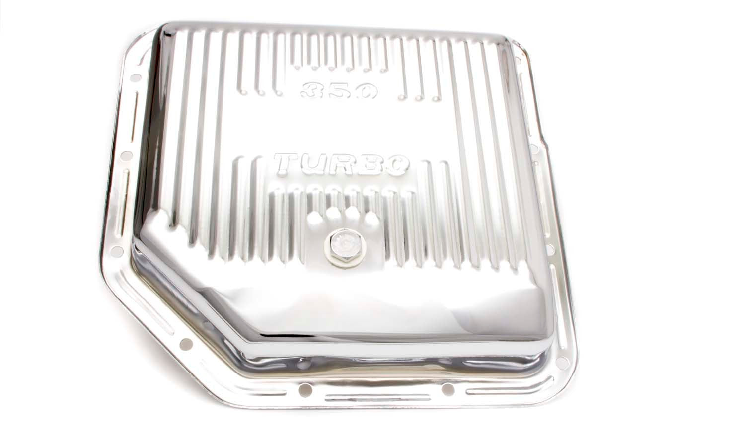 Racing Power Company R9122 TH350 Trans Pan Chrome Steel Finned Racing Power Company R9122