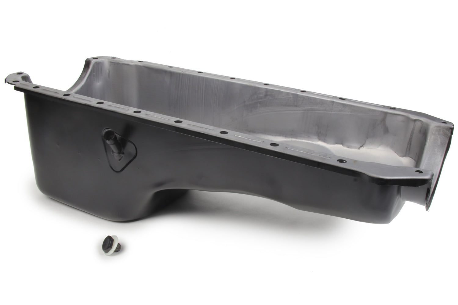 Racing Power Company R9294P 65-90 BBC Steel Stock Oil Pan Black Racing Power Company R9294P