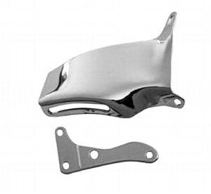 Racing Power Company R9317 SB Chevy Lwp Alternator Bracket Chrome Racing Power Company R9317