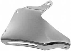 Racing Power Company R9318 BB Chevy Lwp Alternator Bracket Chrome Racing Power Company R9318