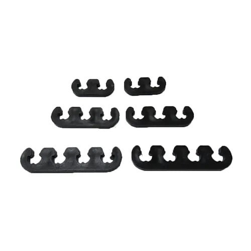 Racing Power Company R9372BK Wire Separators Black Racing Power Company R9372BK