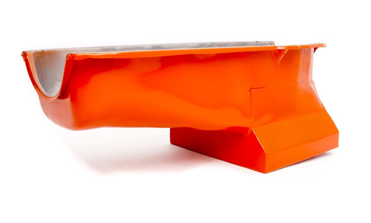 Racing Power Company R9726 55-79 SBC Steel Drag Race Oil Pan Orange Racing Power Company R9726
