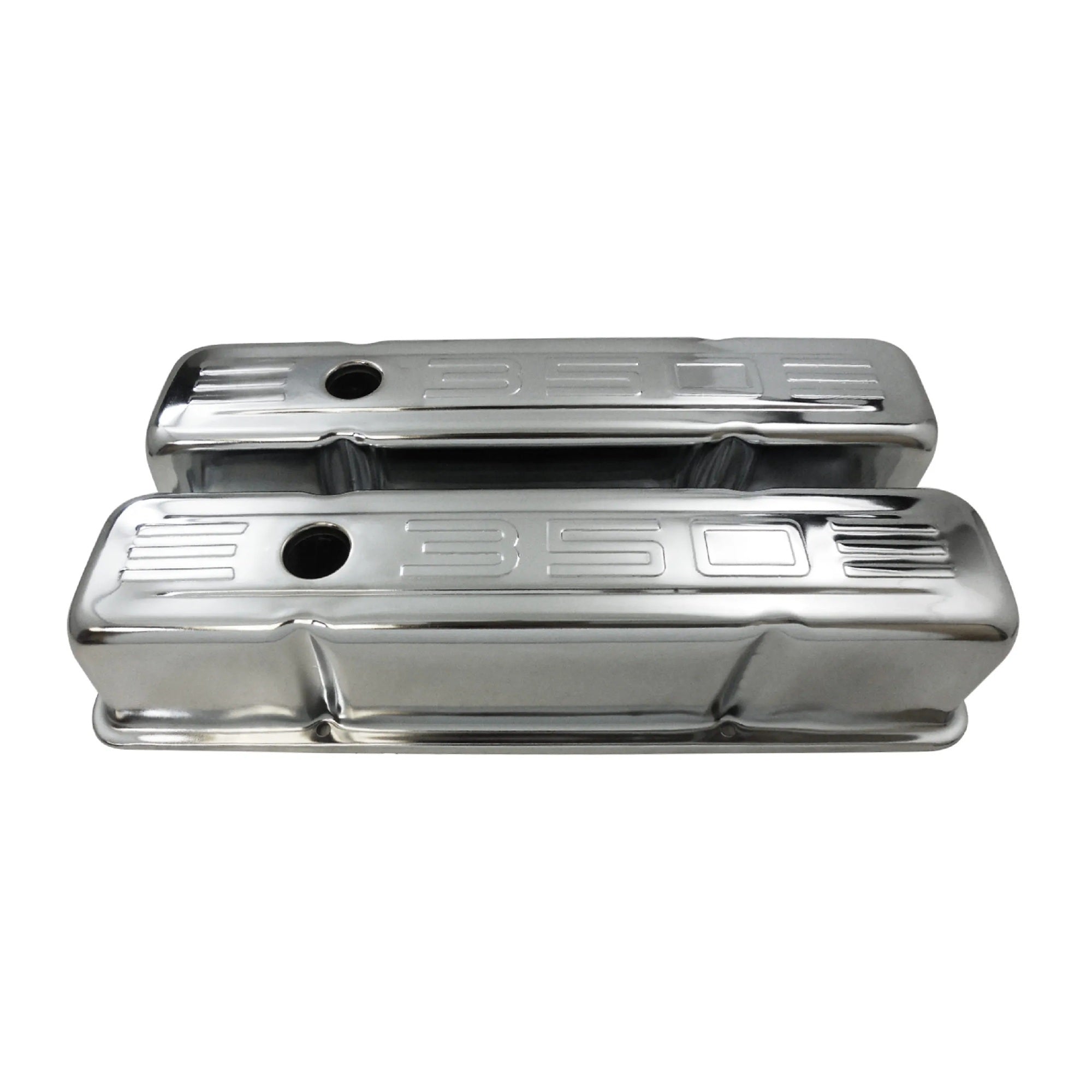 Racing Power Company R9841 SB Chevy 283-350 Tall Va lve Cover Pair Racing Power Company R9841