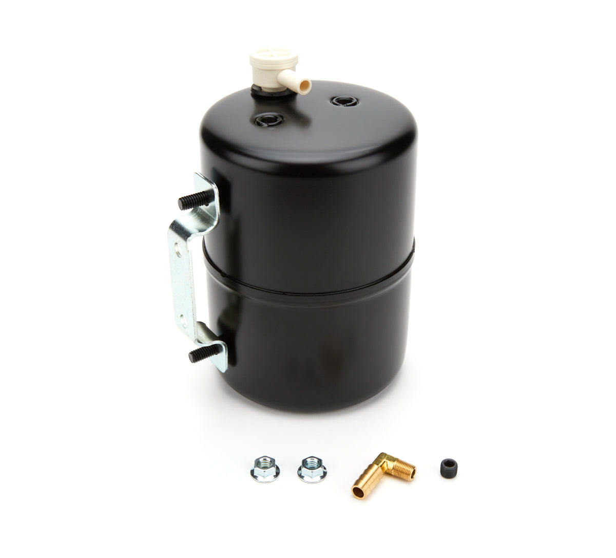 Racing Power Company R9970 Black  Steel Vacuum Sys tem Reservoir Tank Racing Power Company R9970