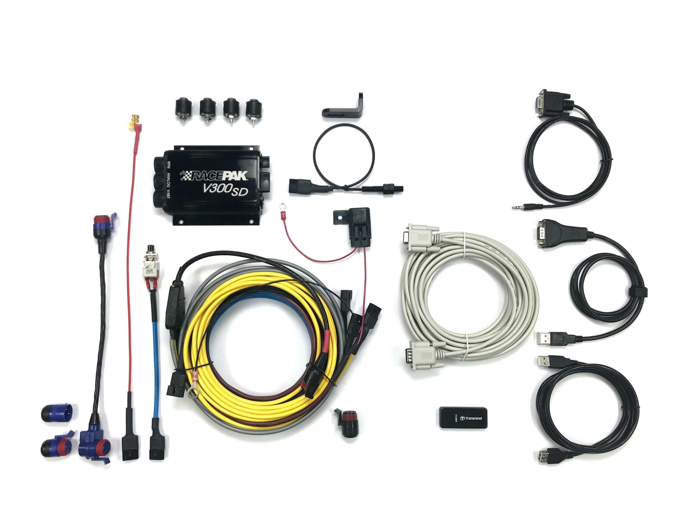 Racepak 200-KT-V300SD1G V300SD Data Logging Kit Racepak 200-KT-V300SD1G