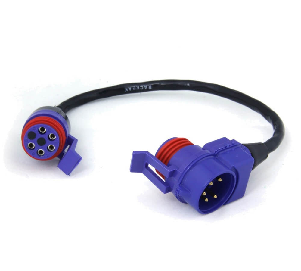 Racepak 280-CA-VM-T009 V-Net Tee Cable; Length 9 in.; Racepak 280-CA-VM-T009