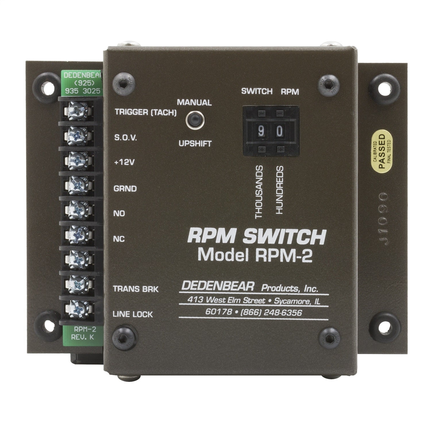 Dedenbear RPM2 RPM ACTIVATED SWITCH Dedenbear RPM2