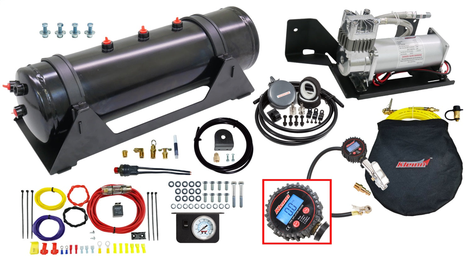 Kleinn Automotive Air Horns RPTR-OBA AirHornCompressorKit Kleinn Automotive Air Horns RPTR-OBA