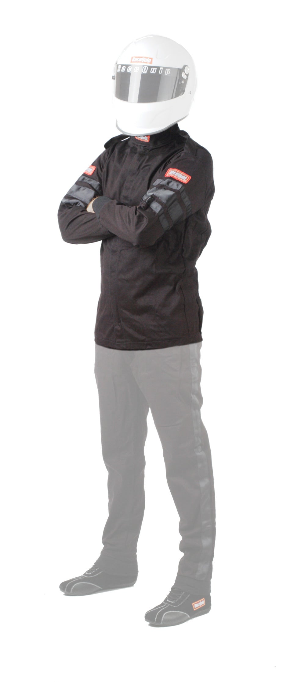 Racequip 1969997RQP Black Jacket Kids Single Layer XXL Black Trim Racequip 1969997RQP