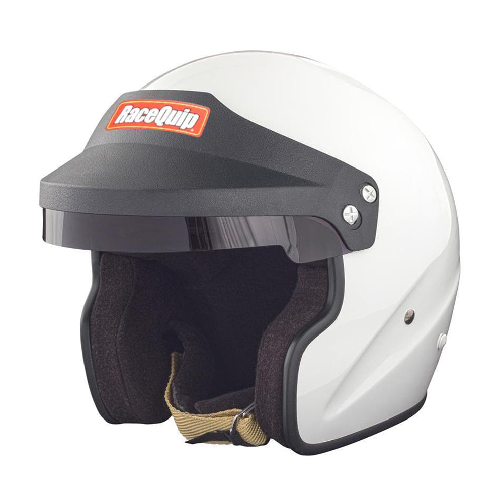 Racequip 256115RQP Helmet Open Face Large White SA2020 Racequip 256115RQP