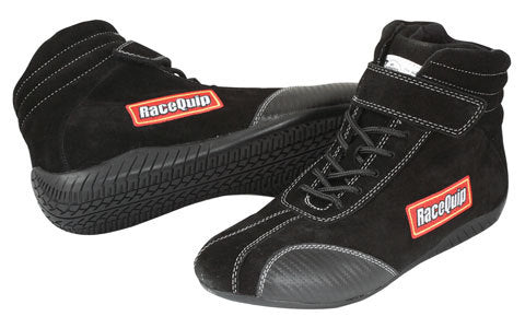 Racequip 30500110RQP Shoe Ankletop Black Size 11  SFI Racequip 30500110RQP