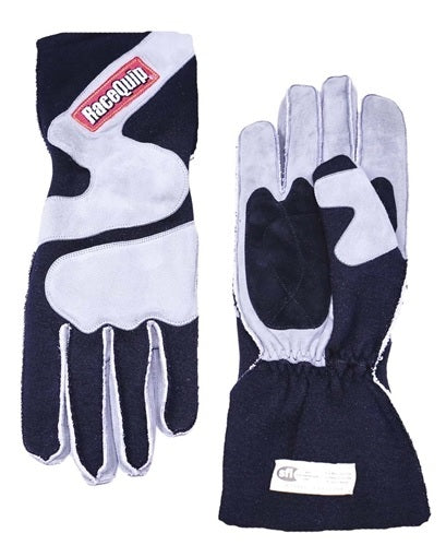 Racequip 356602RQP Gloves Outseam Black/ Gray Small SFI-5 Racequip 356602RQP