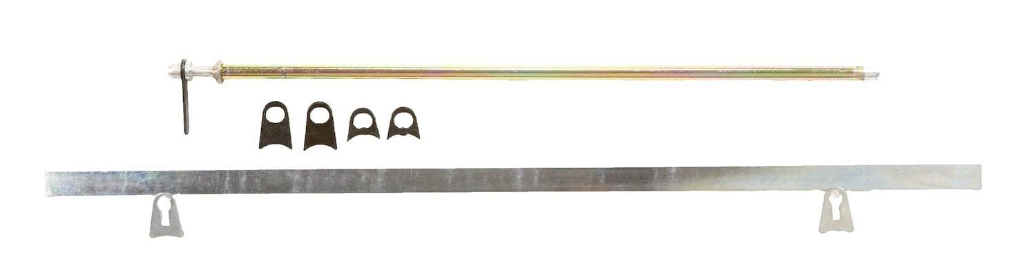 Racequip 700106RQP Window Net Mount Kit Spring Loaded Flat Bar Racequip 700106RQP