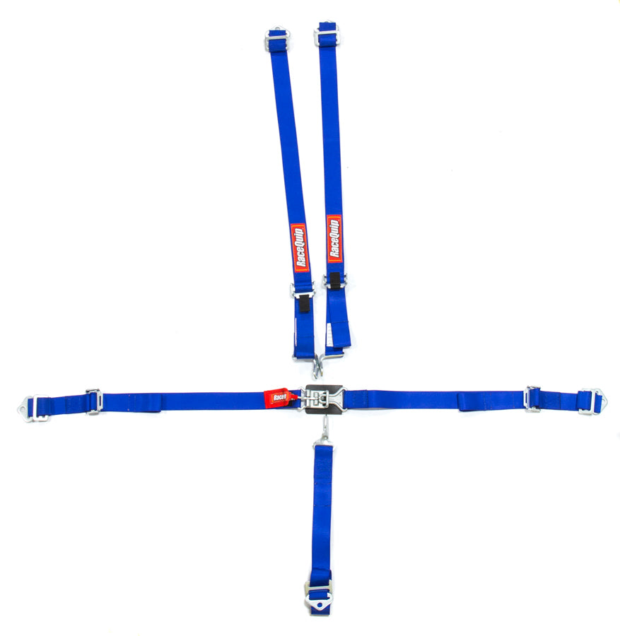 Racequip 709029RQP 5pt Harness Set Jr LL Blue Racequip 709029RQP
