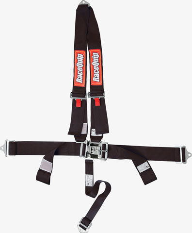 Racequip 713003RQP 4pt Harness Set V-Type L&L Black Racequip 713003RQP