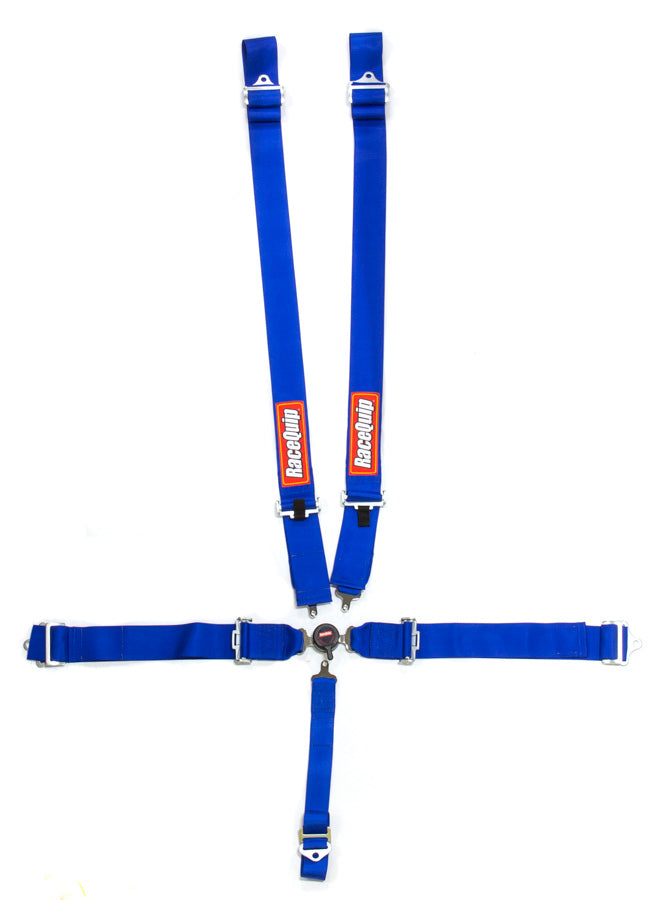 Racequip 741021RQP 5pt Harness Camlock  SFI Sportsman Blue Racequip 741021RQP