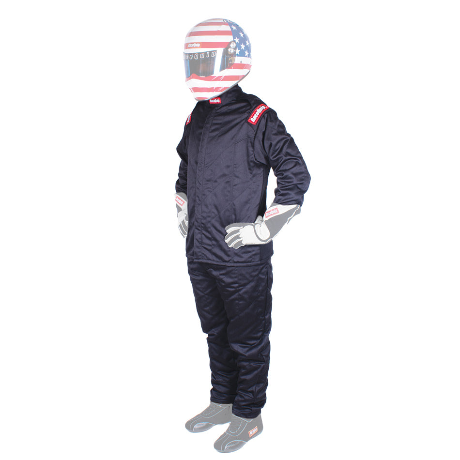 Racequip 91619059RQP Jacket Chevron-5 Black Large SFI-5 Racequip 91619059RQP