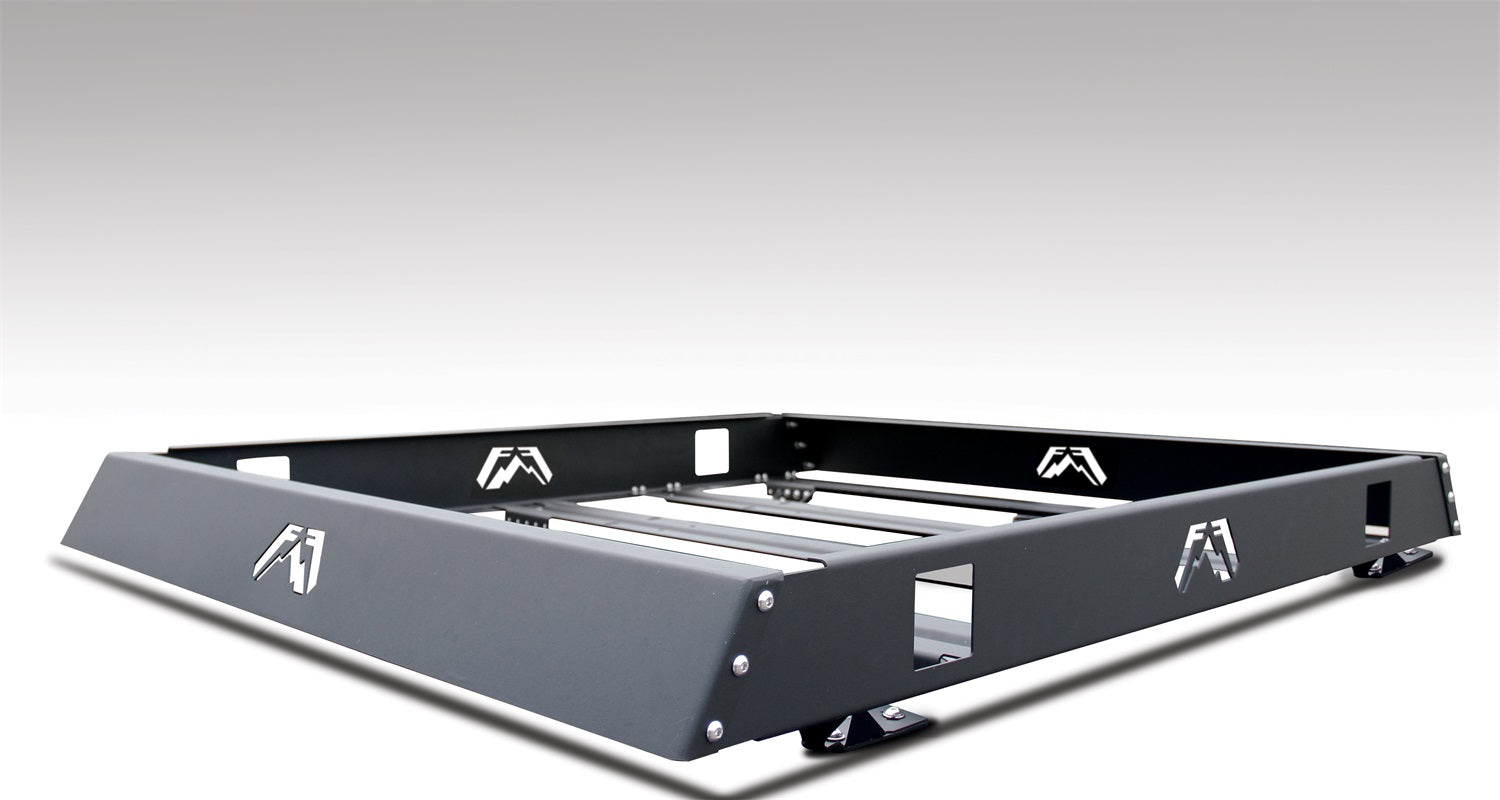 Fab Fours RR72-1 Roof Rack; Powder Coated; 72 in.; Fits All Truck/SUV/Jeep Models; Fab Fours RR72-1