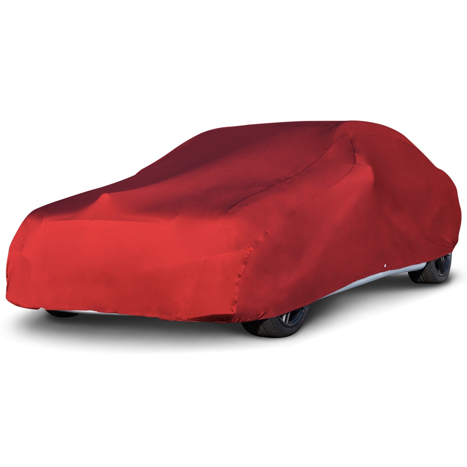 Budge RSC-2 Indoor Stretch Car Cover; Fits Up To 170 in.; Incl. Storage Bag; Red; Budge RSC-2