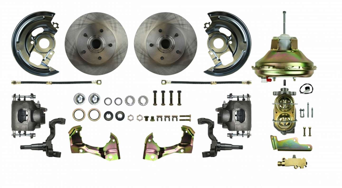 Right Stuff Detailing AFXDC02C 67-69 GM F Body Booster Power Disc Brake Kit Right Stuff Detailing AFXDC02C