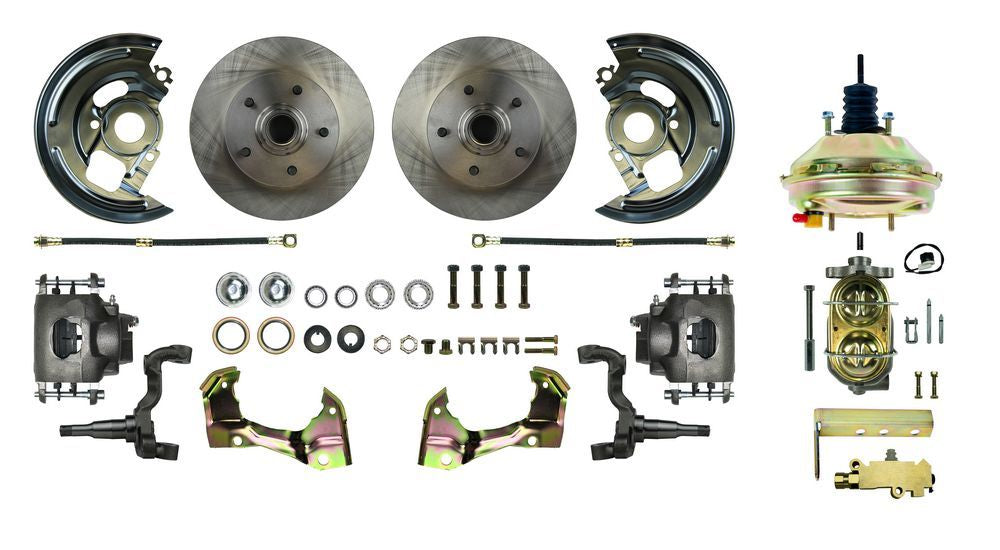 Right Stuff Detailing AFXDC03C 62-67 X Body Front Power Disc Brake Conversion Right Stuff Detailing AFXDC03C