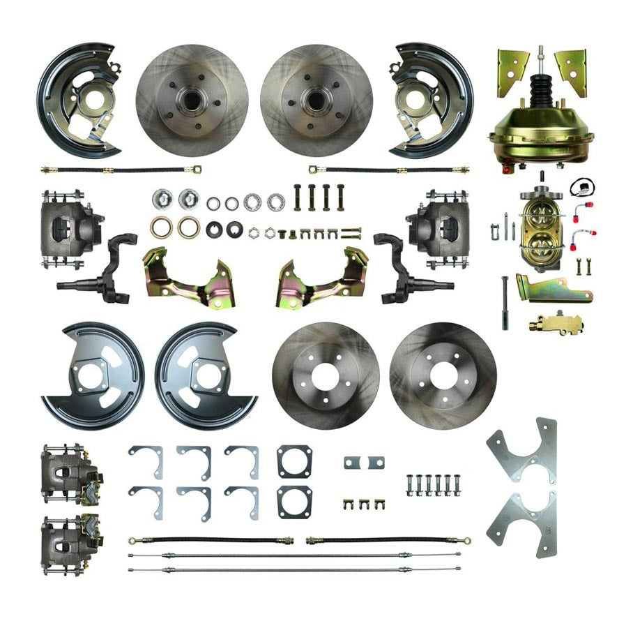 Right Stuff Detailing AFXDC41C 64-72 A Body 4 Wheel Disc Brake Conversion Right Stuff Detailing AFXDC41C