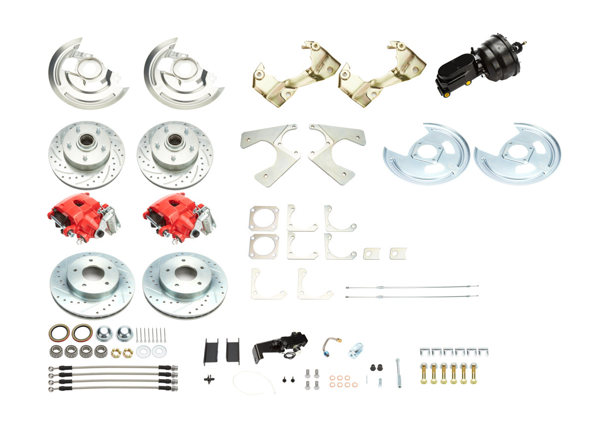 Right Stuff Detailing AFXDC41CZY 64-72 GM A-Body Disc Brake Conversion Right Stuff Detailing AFXDC41CZY