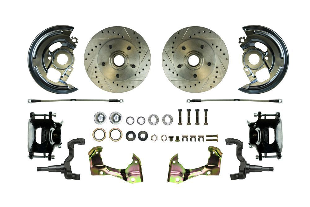 Right Stuff Detailing AFXWK01CS Disc Brake Conv. Drill/ Slot Blk PC & SS Hoses Right Stuff Detailing AFXWK01CS