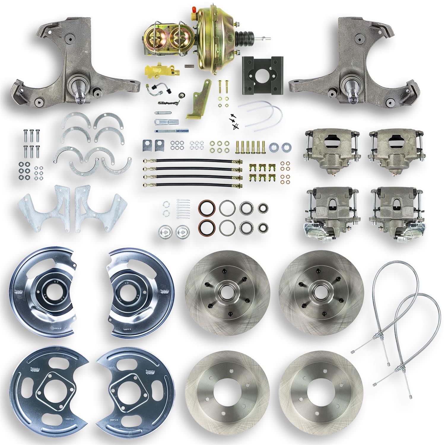 Right Stuff Detailing TDC6356 63-66 Chevy C10 Disc Brake Conversion Right Stuff Detailing TDC6356