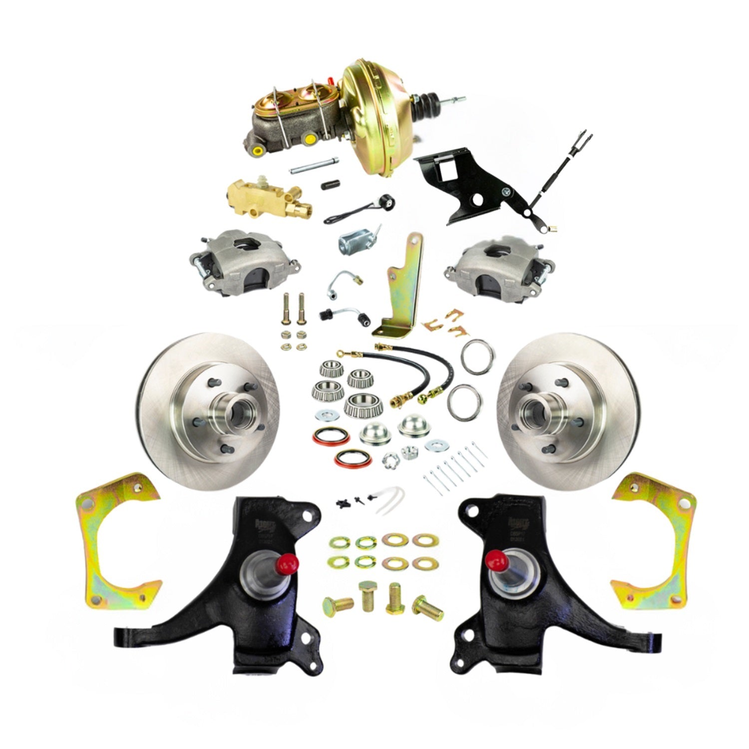 Right Stuff Detailing TDC7125D Power Front Disc Brake Conversion Right Stuff Detailing TDC7125D