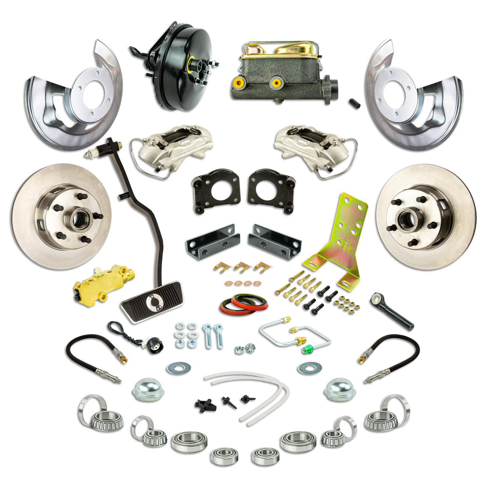 Right Stuff Detailing ZDC6708 67-69 Ford Mustang Front Disc Brake Conversion Right Stuff Detailing ZDC6708