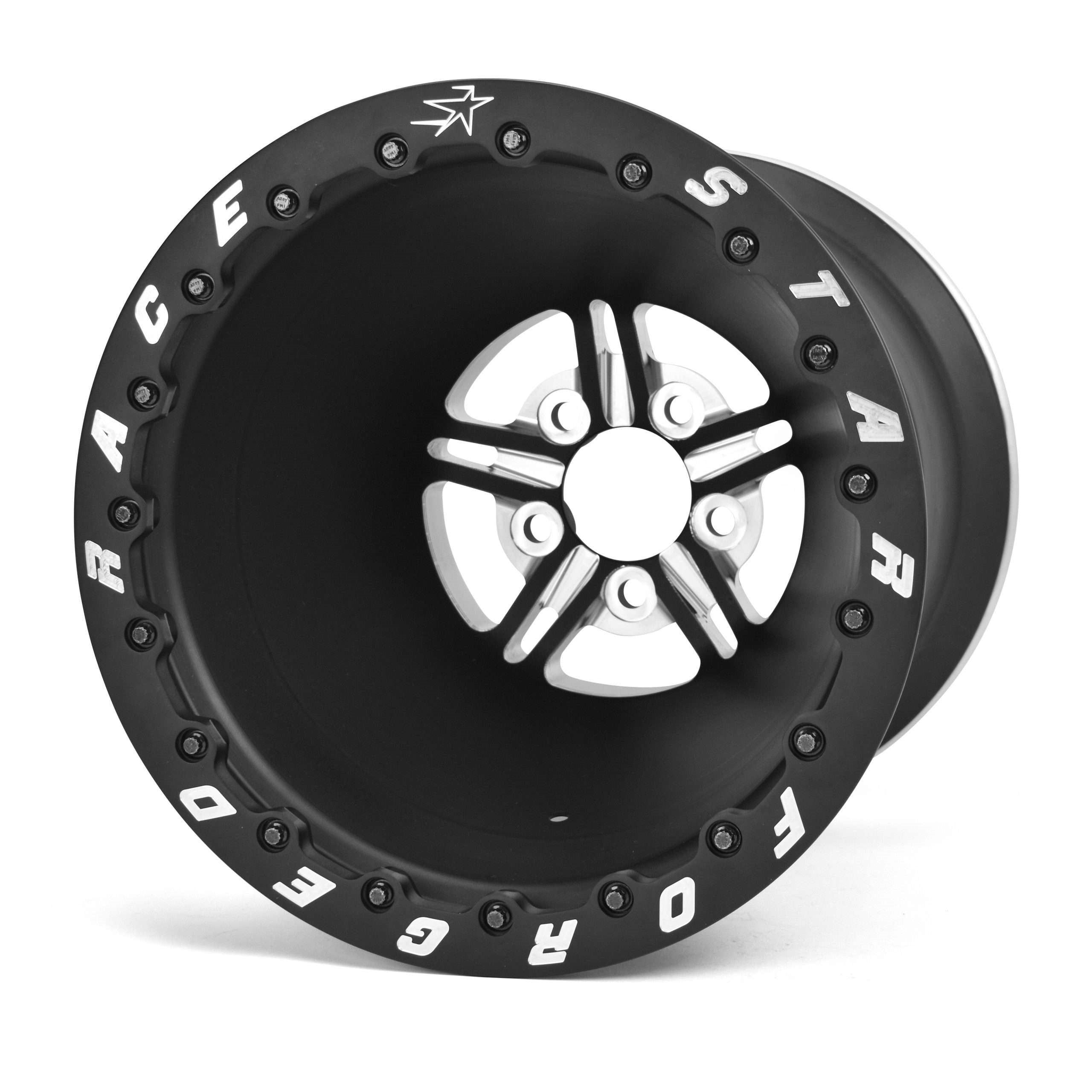 Race Star 63-616474021B 63 Pro Forged 16x16 DBL Pro Stock Black Anodized Race Star 63-616474021B