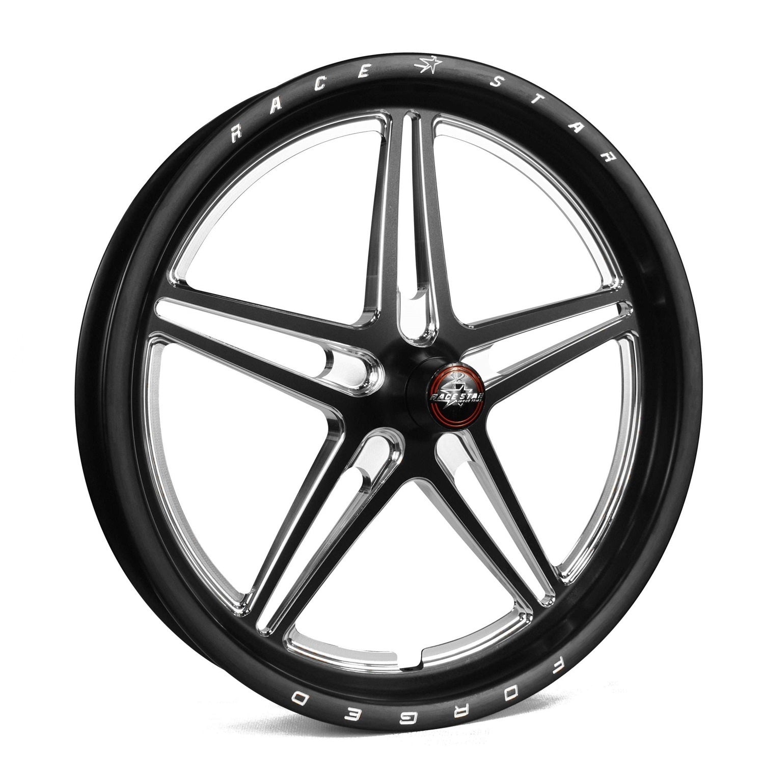 Race Star 63-72400112AB 63 Pro Forged 17x2.4 Spi ndle Mount Black Anodize Race Star 63-72400112AB