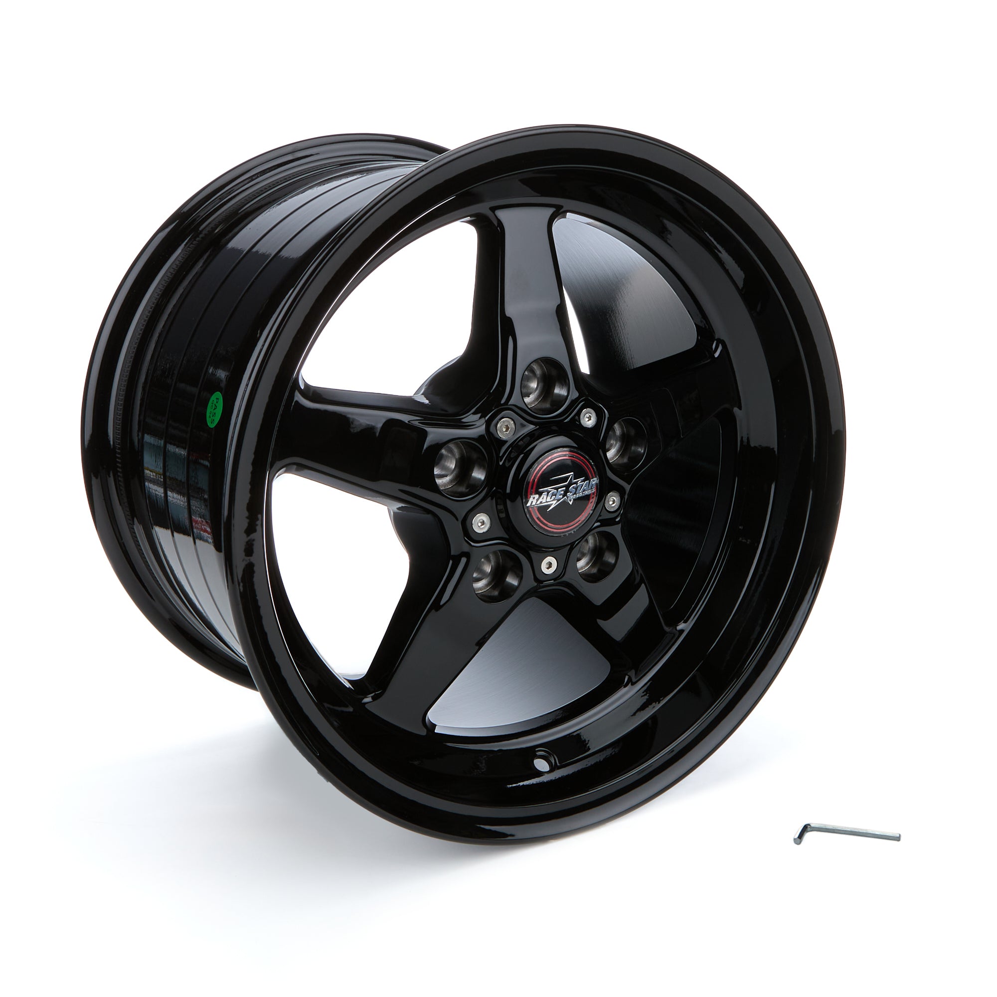 Race Star 92-510254B 92 Drag Star Bracket Rac er Gloss Black  15x10 Race Star 92-510254B