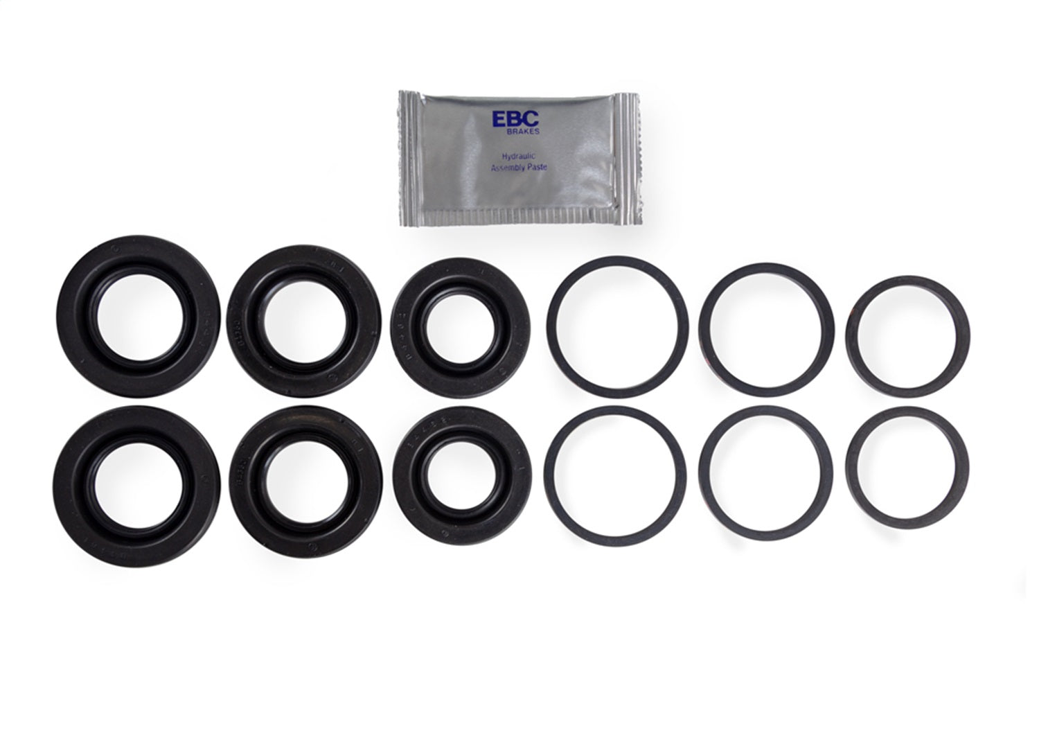 EBC Brakes Racing RSK001 EBC Brakes Caliper RSK Seal Kit; 6 Pistons; Brembo Front Brake Caliper Type; EBC Brakes Racing RSK001