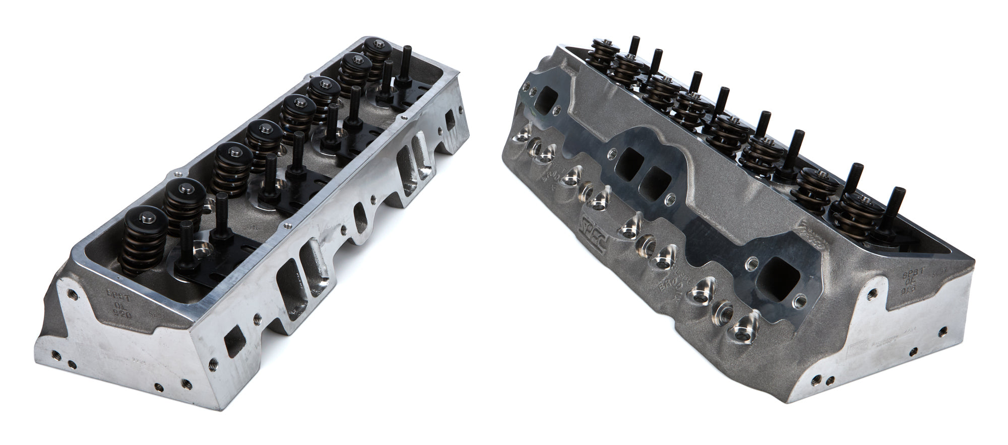 RACESAVER 3050 RaceSaver Cylinder Heads IMCA Sprint Car Pair RACESAVER 3050