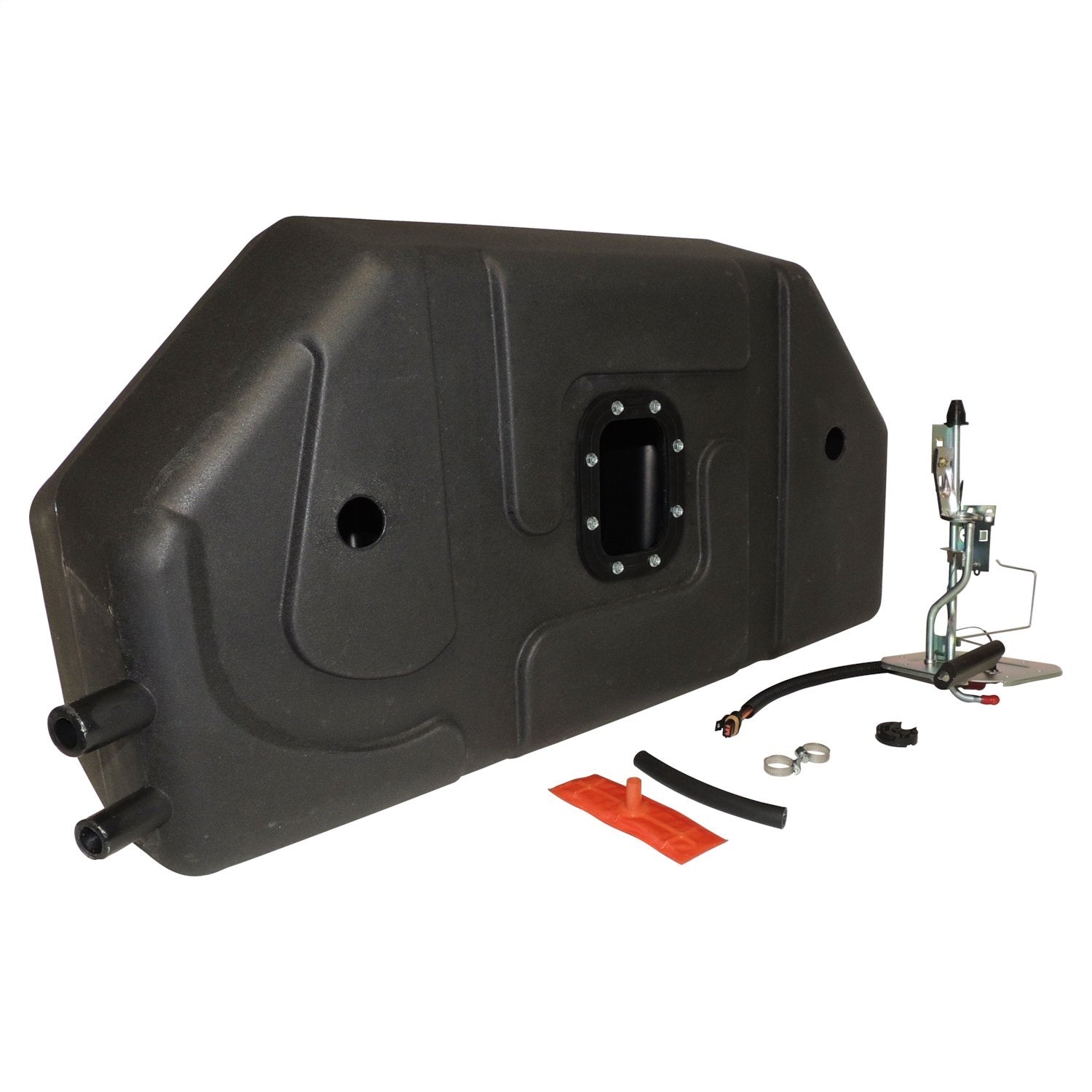 Crown Automotive Jeep Replacement RT22001 Bumper And Tire Carrier; Rear Bumper w/Tire Carrier And Receiver; Crown Automotive Jeep Replacement RT22001