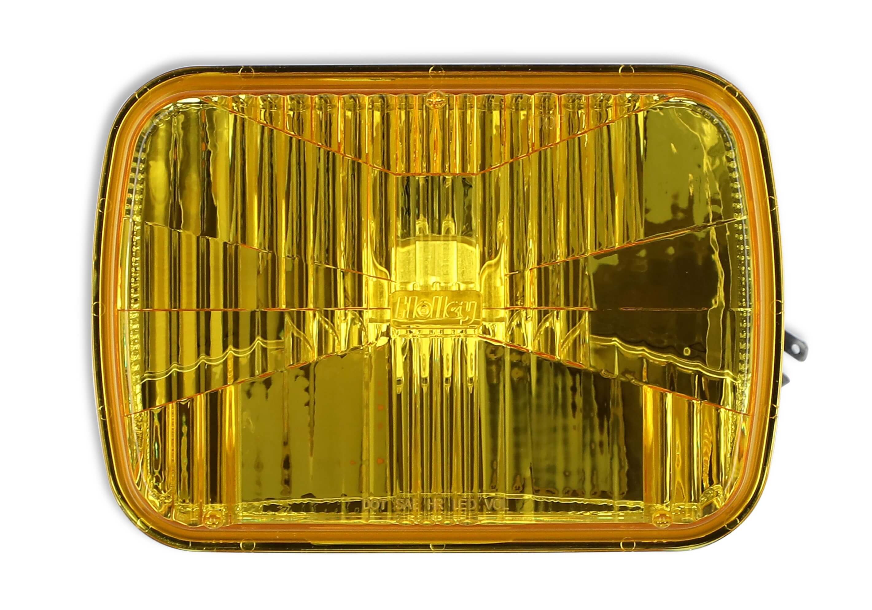 Retrobright LFRB110 Headlight LED Sealed 5x7 Rectangle Yellow Each Retrobright LFRB110