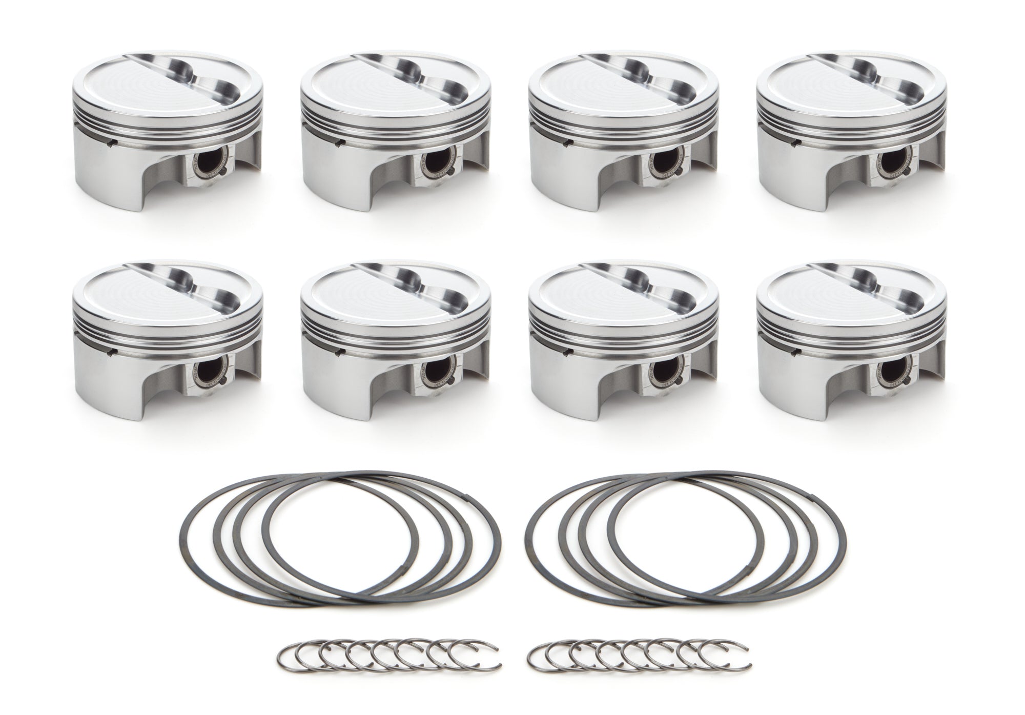 RACE TEC PISTONS 1000135 SBC Dished Piston Set 4.040 Bore -12.3cc RACE TEC PISTONS 1000135